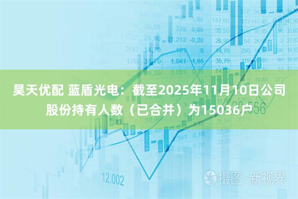 昊天优配 蓝盾光电：截至2025年11月10日公司股份持有人数（已合并）为15036户